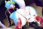 Rating: e
ID: 1249679
Date: 2017-06-20 06:55:30 -0400
Status: active
Score: 155
after_sex all_fours animal_genitalia animal_penis anthro backsack balls balls_in_underwear blue_body blue_fur bodily_fluids bubble butt canid canine canine_genitalia canine_penis canis clothed clothing collar countershading cum cum_bubble cum_fart cum_from_ass cum_in_ass cum_inside cum_on_butt cum_on_penis digital_media_(artwork) domestic_dog dominant dominant_male dutch_angle erection excessive_cum excessive_genital_fluids femboy fur genital_fluids genitals group knot leash leash_pull leashed_top looking_pleasured male male/male mammal messy multicolored_body multicolored_fur panties penis power_bottom presenting presenting_hindquarters rear_view shaded shrug_(clothing) solo_focus submissive submissive_male sykez tokifuji underwear white_body white_fur wide_hips post #1249679