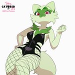 1:1 2023 2d_animation animated anthro biped catober catober_2023 clothing feliscede female fur generation_9_pokemon gesture green_body green_fur hand_gesture handjob_gesture looking_at_viewer nintendo pink_eyes pokemon pokemon_(species) short_playtime simple_background solo sprigatito suggestive suggestive_gesture white_background