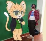 Rating: s
ID: 5419054
Date: 2025-03-07 21:46:19 -0500
Status: active
Score: 6
alternative_fashion anthro classmates clothed clothing dallas_(payday) demmy domestic_cat emo felid feline felis feral fur hi_res hipster jacket male mammal nasa pantsless photo_background photography_(artwork) real relaxing school topwear yellow_body yellow_fur post #5419054