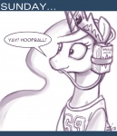 2012 beverage clothing crown dialogue english_text equid equine female feral food friendship_is_magic hasbro headgear horn john_joseco letterbox mammal my_little_pony mythological_creature mythological_equine mythology princess princess_celestia_(mlp) royalty shirt simple_background solo text topwear unicorn white_background