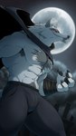 Rating: s
ID: 5658144
Date: 2025-06-21 13:35:28 -0400
Status: active
Score: 18
4_fingers 9:16 anthro armpit_hair biped black_pawpads body_hair canid canine canis claws clothed clothing corrsk death_(puss_in_boots) detailed_background dreamworks fingers full_moon fur hi_res male mammal moon muscular muscular_anthro muscular_male pawpads pecs puss_in_boots_(franchise) red_eyes solo topless topless_anthro topless_male wolf post #5658144