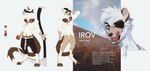 2019 anthro arm_tuft bottomwear brown_bottomwear brown_clothing brown_pants brown_tail cheek_tuft chest_scar clothed clothing color_swatch crotch_tuft domestic_ferret facial_tuft fangs featureless_crotch front_view fur glistening glistening_eyes hair hi_res licking licking_lips licking_own_lips male mammal melee_weapon model_sheet mustelid musteline nude one_eye_closed open_mouth orange_eyes pants polearm scar scythe short_hair shoulder_tuft solo standing tail tan_body tan_fur teeth tongue topless true_musteline tuft unknowhiter weapon weasel white_body white_fur white_hair