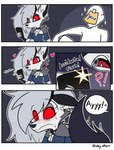 Rating: s
ID: 5342182
Date: 2025-01-31 08:59:19 -0500
Status: active
Score: 217
2025 absurd_res anon anthro artist_name blush camera camera_flash canid canid_demon canine caught_in_the_act clothed clothing comic demon dialogue digital_media_(artwork) duo electronics embarrassed english_text female fur hair heart_symbol hellhound helluva_boss hi_res icey_(artist) loona_(helluva_boss) mammal mythological_canine mythological_creature mythology phone sound_effects speech_bubble tail text post #5342182