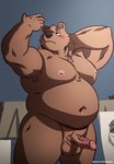 Rating: e
ID: 4511286
Date: 2024-01-02 21:48:05 -0500
Status: active
Score: 130
2023 absurd_res anthro areola balls bear belly biceps big_balls big_belly big_muscles big_penis blush canvas creating_art erection eyebrows flexing frown fur genitals glans hand_behind_head hi_res humanoid_genitalia humanoid_penis inside kamudragon male mammal model modelling moobs musclegut muscular muscular_anthro muscular_male narrowed_eyes navel nipples nude nude_modelling overweight overweight_anthro overweight_male pecs penis solo standing text thick_thighs tuft url post #4511286