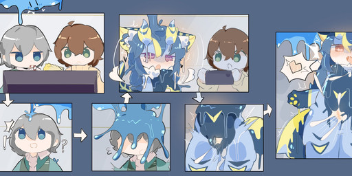 Rating: e
ID: 5686921
Date: 2025-07-04 23:39:43 -0400
Status: active
Score: 6
2024 blue_body blue_countershading blue_eyes blue_hair blue_inner_ear_fluff blue_markings blue_nipples blush bodily_fluids breasts cellphone character_request chevron_(marking) clothed clothing colored confusion countershade_face countershade_torso countershading directional_arrow duo ejaculation electronics female front_view gender_transformation genital_fluids ginyertac gloves_(marking) goo_drip goo_transformation green_eyes grey_hair hair heart_symbol hi_res horn human inner_ear_fluff low-angle_view male mammal markings motion_lines mtf_transformation nipples nude open_mouth pawpads phone purple_eyes red_eyes shocked smartphone standing tail taking_picture transformation transformation_sequence tuft unknown_species vaginal_fluids vaginal_squirting vulva white_body white_countershading yellow_inner_ear yellow_markings yellow_pawpads post #5686921