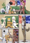 2023 absurd_res aggretsuko ailurid anthro ball_gag balls belly big_belly big_breasts bisexual bodily_fluids bound breasts canid canine canis chastity_cage chastity_cage_only chastity_device chastity_device_only comic cuckold dan_darkheart domestic_dog erection eyewear female female/female fennec_fox fenneko foursome fox fur gag genital_fluids genitals glasses group group_sex haida's_mother haida_(aggretsuko) hair hi_res hyena inui_(aggretsuko) kissing male male/female mammal multiple_pregnancies mustelid nipples nude open_mouth otter penetration penis pregnant pregnant_anthro pregnant_female pussy red_panda retsuko retsuko's_mother sanrio sex smile spotted_hyena submissive submissive_male the_dark_mangaka true_fox xray_view