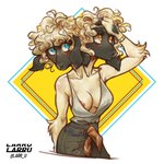 Rating: q
ID: 2834919
Date: 2021-07-17 20:14:53 -0400
Status: active
Score: 26
1:1 2_heads absurd_res anthro areola areola_slip arm_tuft artist_name bare_shoulders bovid breasts caprine casual_exposure cleavage clothed clothed_anthro clothed_female clothing curly_hair elbow_tuft female female_anthro fingers hair hand_on_head hi_res hooved_fingers hooves larru-larru mammal mindy_blaese multi_head nipple_slip nipples no_bra sheep shirt simple_background skimpy skimpy_topwear solo tank_top text topwear tuft twitter_handle white_background post #2834919