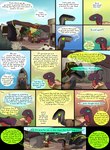 absurd_res comic dialogue dinosaur dragon dragonscape drekir dromaeosaurid duo english_text female feral flute hi_res hiker_(thepatchedragon) male music musical_instrument mythological_creature mythological_scalie mythology post-apocalyptic prehistoric_species reptile rick_(thepatchedragon) ruins scalie shrine text thepatchedragon theropod tribal tribal_clothing wind_instrument woodwind_instrument