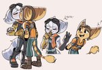 Rating: s
ID: 5213477
Date: 2024-11-29 21:54:36 -0500
Status: active
Score: 70
2024 anthro blush boots clothed clothing comic cybernetic_arm cybernetic_limb duo eyes_closed eyewear eyewear_on_head female fluffy fluffy_tail footwear gloves goggles goggles_on_head handwear kissing lombax male male/female mammal pink_nose ratchet_(ratchet_and_clank) ratchet_and_clank rivet_(ratchet_and_clank) shoes sony_corporation sony_interactive_entertainment tail tail_tuft thin_tail time_fluffy500 tuft post #5213477