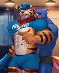 Rating: e
ID: 4266426
Date: 2023-09-01 01:18:14 -0400
Status: active
Score: 140
2023 abs absurd_res anthro avian backstage beak bird black_briefs black_clothing black_underwear blue_body blue_boxer_briefs blue_clothing blue_eyes blue_feathers blue_hat blue_headwear blue_shirt blue_topwear blue_underwear boxer_briefs briefs bulge ceiling_lamp claws clothed clothing clothing_lift detailed_bulge digital_media_(artwork) duo feathers felid finger_claws froot_loops frosted_flakes fur genital_outline groping_from_behind hand_under_shirt handwear hat headgear headwear heart_symbol hi_res kellogg's kerchief lamp logo_on_shirt male male/male mammal mascot multicolored_beak multicolored_body multicolored_fur multicolored_tail_feathers muscular muscular_anthro muscular_male neckerchief neckwear nibbling nipple_fetish nipple_play nipples obliques orange_body orange_fur oven_mitts pantherine pantsless pec_grab pecs penis_outline red_kerchief red_neckerchief shirt shirt_lift sign striped_body striped_fur stripes surprised_expression taetae talon_hands tiger tony_the_tiger topless topwear toucan toucan_sam two_tone_body two_tone_fur underwear whiskers white_body white_fur window yellow_sclera post #4266426
