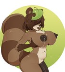 Rating: e
ID: 2366199
Date: 2020-08-11 09:31:02 -0400
Status: active
Score: 269
2019 anthro big_breasts bodily_fluids breasts brown_body brown_fur brown_hair canid canine fur genitals gynomorph hair hand_on_breast hi_res huge_breasts intersex kiro_(tits) kui-tan lactating leaf leaf_on_head looking_at_viewer mammal milk navel nipples penis raccoon_dog simple_background smile solo sulcate tanuki trials_in_tainted_space post #2366199