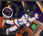 Rating: s
ID: 4310725
Date: 2023-09-24 09:41:46 -0400
Status: active
Score: 11
2023 anthro biped black_body black_hair black_nose blue_eyes cheek_tuft clothed clothing domestic_cat facial_tuft felid feline felis floating hair hi_res inside jamesfoxbr male mammal open_mouth pupils short_hair solo space spacecraft spacesuit teeth tongue tuft unusual_pupils vehicle white_clothing zero_gravity post #4310725