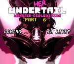 alternate_universe breasts covering covering_self crossgender female humanoid machine mettaton mettaton_ex nipples not_furry robot solo spotlight spread_legs spreading thewill under(her)tail undertale undertale_(series)