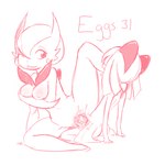 1:1 anthro breasts duo female gardevoir generation_3_pokemon kirlia larger_female larger_penetrated male male/female monochrome nintendo nipples penetration pokemon pokemon_(species) size_difference sketch smaller_male tingtongten