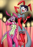 Rating: e
ID: 5648705
Date: 2025-06-17 12:43:03 -0400
Status: active
Score: 16
absurd_res anthro breasts bunny_costume clothing costume dragon duo female friendship_is_magic hasbro helluva_boss hi_res humanoid male male/male my_little_pony mythological_creature mythological_scalie mythology reverse_bunny_costume rubymun scalie spike_(mlp) stolas_(helluva_boss) post #5648705