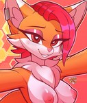 Rating: q
ID: 4512729
Date: 2024-01-03 16:52:29 -0500
Status: active
Score: 97
2024 anthro areola breasts canid canine conditional_dnp digital_media_(artwork) ear_piercing eyelashes eyeliner female fluffy fox fur hair happy hi_res looking_at_viewer makeup mammal neck_tuft nude orange_body piercing red_eyes red_fox red_hair ring_piercing seductive selfie signature simple_background solo three-quarter_view true_fox tuft undercut white_body zerlix_fox zerlix_fox_(character) zkarleth_(zerlix_fox) post #4512729