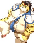 Rating: e
ID: 5103357
Date: 2024-10-09 00:58:41 -0400
Status: active
Score: 10
4:5 absurd_res anthro barely_contained barely_contained_penis belly blush debudave_12 erection eyebrows felid fur genitals hi_res hitachi_(tamacolle) male mammal moobs navel nipples overweight pantherine penis solo striped_body striped_fur stripes tamacolle thick_eyebrows tiger post #5103357