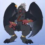 Rating: e
ID: 4617668
Date: 2024-02-23 12:37:05 -0500
Status: active
Score: 79
3_fingers 3_toes abs accessory anthro areola artist_name avian balls beak biceps biped black_balls black_body black_claws black_feathers black_foreskin black_nipples black_penis black_wings blue_background bodily_fluids bottomwear bracelet brown_bottomwear brown_clothing brown_leather claws clothing digital_media_(artwork) exclamation_point feathered_wings feathers feet fingers foreskin foreskin_play foreskin_pull garion genitals glans gold_(metal) gold_bracelet gold_jewelry green_eyes grey_areola grey_beak grey_body grey_feathers grey_nipples gryphon hair hair_accessory hi_res humanoid_genitalia humanoid_penis jewelry leather leather_strap legendz looking_at_genitalia looking_at_penis looking_down male muscular muscular_anthro muscular_calves muscular_male muscular_thighs mythological_avian mythological_creature mythology nipples open_mouth pecs penis pupils red_body red_glans red_hands simple_background solo spelunker_sal straps surprise sweat text toes tuft wings post #4617668