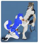 Rating: e
ID: 495707
Date: 2014-06-15 11:40:32 -0400
Status: active
Score: 11
abstract_background anal anal_penetration animal_genitalia animal_penis anthro blue_body blue_fur bodily_fluids buttplug canid canine canine_genitalia canine_penis canis chasington cum dripping duo erection fur genital_fluids genitals kneeling male male/male male_penetrated male_penetrating male_penetrating_male mammal oral oral_penetration orange_eyes pawpads paws penetration penis plug_(sex_toy) sex sex_toy simple_background skinny whip wolf post #495707