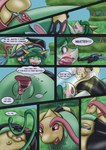 anus comic cunnilingus dialogue dyriuck_kaos female female/female fish generation_3_pokemon generation_5_pokemon genitals hi_res human licking mammal marine milotic nintendo oral pokemon pokemon_(species) pussy reptile scalie serperior sex snake tongue touching_pussy vaginal