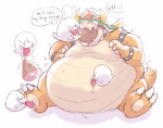 Rating: q
ID: 236521
Date: 2012-08-09 08:59:50 -0400
Status: active
Score: 94
3_toes anthro belly belly_expansion belly_lick berlin blush boo_(mario) bowser claws collar dialogue english_text expansion feet food foot_fetish foot_lick foot_play force_feeding forced ghost group ham horn inflation koopa licking male mario_bros meat nintendo obese overweight pork reptile scalie shell simple_background spikes spirit stuffing text toe_claws toes tongue tongue_out weight_gain post #236521