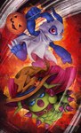 Rating: s
ID: 5156188
Date: 2024-11-02 12:41:57 -0400
Status: active
Score: 12
anthro baltarbd bandai_namco blue_body blue_eyes clothing costume digimon digimon_(species) duo feral ghost_costume green_body halloween halloween_costume hat headgear headwear holidays male mandibles red_eyes segmented_body veemon witch_hat wormmon post #5156188