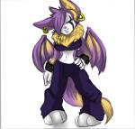 Rating: s
ID: 413626
Date: 2013-12-16 07:14:17 -0500
Status: active
Score: 8
3_toes anthro bat biped blue_eyes breasts clothed clothing countershading dust:_an_elysian_tail ear_piercing fan_character feet female fur hair hair_over_eye looking_at_viewer mammal membrane_(anatomy) membranous_wings midriff navel neck_tuft nimbat one_eye_obstructed piercing pillarbox purple_body purple_fur purple_hair simple_background smile solo source_request standing toes tuft unknown_artist white_background white_body white_fur wings yellow_body yellow_fur post #413626
