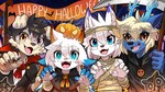 Rating: s
ID: 4389451
Date: 2023-11-02 03:06:59 -0400
Status: active
Score: 18
16:9 aiden_(penguinexperience) anthro antlers black_hair blonde_hair blue_antlers blue_body blue_eyes canid canine canis cape cheek_tuft clothed clothing costume dipstick_ears domestic_dog ear_markings ear_piercing ear_ring facial_tuft fangs fox fur grey_sclera group hair halloween halloween_costume heterochromia hi_res holidays horn ladon_(character) looking_at_viewer male mammal melee_weapon multicolored_ears open_mouth orange_eyes outside penguinexperience piercing pink_tongue plant polearm purple_eyes ring_piercing scythe species_request tan_body tan_fur teeth tongue tree tuft weapon white_body white_fur white_hair widescreen post #4389451