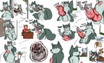 Rating: e
ID: 5266309
Date: 2024-12-25 22:49:09 -0500
Status: active
Score: 171
ambiguous_fluids animal_genitalia anthro arctic_fox ball_bulge bodily_fluids bounty_hunter breath canid canine canis chiri_kasamiru cock_vore cum escaping fox genital_fluids genitals group hi_res internal isari_(kasamiru) kasamiru kick knot male male/male mammal panting penile penis precum regret resisting sheath size_difference struggling trio true_fox urethral vore warino_(kasamiru) wolf post #5266309