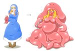 Rating: q
ID: 2215157
Date: 2020-04-13 18:02:45 -0400
Status: active
Score: 13
2014 blonde_hair blue_clothing blue_dress blush breasts cephalopod clothing coleoid contextual_arrow directional_arrow dress duo female feral green_eyes hair human izumi_(artist) mammal marine merging mollusk nude octopodiform sequential_arrow simple_background standing surprise tentacles transformation white_background post #2215157
