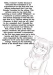 anthro breasts domestic_cat english_text felid feline felis female ganghandog greeting hi_res mammal nipples nude simple_background smile solo text