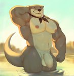 Rating: e
ID: 5332910
Date: 2025-01-26 20:48:38 -0500
Status: active
Score: 135
absurd_res anthro biceps big_pecs digital_media_(artwork) echo_(series) echo_project flexing flexing_bicep flexing_muscles hi_res kerchief male mammal muscular muscular_anthro muscular_male mustelid nude otter pecs raised_arm solo standing tail the_smoke_room theor todd_bronson wet post #5332910