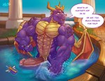 abs activision animal_genitalia anthro arthropod biceps big_muscles big_penis dragon dragonfly english_text erection genital_slit genitals insect male muscular muscular_anthro muscular_male mythological_creature mythological_scalie mythology navel pecs penis scales scalie sparx spyro spyro_the_dragon text triceps vein veiny_muscles veiny_penis wings wintech3112