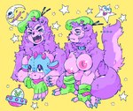 Rating: e
ID: 5593840
Date: 2025-05-23 22:20:15 -0400
Status: active
Score: 9
alien antenna_wire antennae_(anatomy) anthro blue_collar blue_nails bodily_fluids breasts cammypuppy canid canine canis clothing collar colored_nails crescent_moon domestic_dog ear_piercing ellipsis erection fingerless_gloves flying_saucer fur genitals gloves green_beret green_clothing green_gloves green_handwear gynomorph handwear hi_res intersex living_moon living_star mammal moon nails nipples open_mouth penis piercing pink_eyes plushie purple_body purple_fur simple_background solo star tears ufo yawn post #5593840