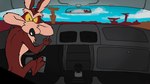 16:9 2022 3_toes 4_fingers 4k abstract_background absurd_res anthro arm_tuft athletic back_tuft barely_visible_butt belly bent_legs biped black_eyes black_nose blue_sky brown_body brown_fur butt calf_tuft canid canine canis canyon car car_chase car_mirror chasing chest_tuft claws cloud cloudy_sky colored coyote dated desert detailed digital_drawing_(artwork) digital_media_(artwork) driving dust_cloud elbow_tuft eyebrows feet fingers flat_colors fur glance glancing_back grin grinning_at_viewer hi_res holding_steering_wheel humanoid_hands humanoid_heel inside_car knee_bent leg_tuft looking_at_viewer looking_back looney_tunes male mammal mischievous mischievous_smile multicolored_body multicolored_fur nude outside paws pecs pedal_pumping pedals pinup plantigrade pose rear_view rear_view_mirror redraw screencap_redraw signature sitting sitting_in_car skinny sky skyscape smile smiling_at_viewer smirk smirking_at_viewer solo spine steering_wheel stevethedragon subaru subaru_impreza subaru_wrx_sti tan_belly tan_body tan_eyebrows tan_fur toe_claws toes trail tuft two_tone_body two_tone_fur vehicle warner_brothers widescreen wile_e._coyote yellow_sclera