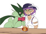 Rating: s
ID: 4975365
Date: 2024-08-09 20:06:24 -0400
Status: active
Score: 191
3_fingers :3 animated anthro clothed clothed/nude clothing colored digital_media_(artwork) duo eyewear female fingers food front_view fur furniture generation_9_pokemon glasses green_body green_eyes green_fur hair half-length_portrait hat headgear headwear human interspecies jinbei_(clothing) kissing kissing_cheek leaning_on_another looking_at_another looking_down male mammal medium_hair meowscarada neutral_expression nintendo nude nude_anthro pink_eyes pink_nose pokemon pokemon_(species) pokemon_trainer pokephilia portrait pseudo_clothing purple_hair round_glasses short_playtime short_tail simple_background sound table tail three-quarter_view wagooga webm white_background post #4975365