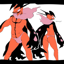 Rating: q
ID: 5514029
Date: 2025-04-19 03:58:38 -0400
Status: active
Score: 29
1:1 abs anthro archived_source beak biped black_bars black_wings butt clothing generation_6_pokemon hi_res horn jockstrap legendary_pokemon male moesouna_gomi neck_tuft nintendo pokemon pokemon_(species) rear_view red_body solo tuft underwear wings yveltal post #5514029