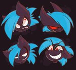 Rating: s
ID: 4830855
Date: 2024-06-05 13:02:53 -0400
Status: active
Score: 9
2018 absurd_res angry anthro black_background black_body black_eyebrows black_fur black_nose blue_hair blue_scar colored empty_eyes expression_sheet eye_scar eye_through_hair eyebrow_through_hair eyebrows facial_scar female fluffy_hears front_view fur generation_2_pokemon grin guide_lines hair hair_over_eye headshot_portrait hi_res mammal multiple_images mustelid nintendo one_eye_obstructed payback_(toxicsoul77) pokemon pokemon_(species) pokemorph portrait red_eyes red_sclera scar sharp_teeth simple_background small_nose smile smug sneasel solo teeth toxicsoul77 translucent translucent_hair white_nose post #4830855