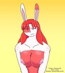 Rating: q
ID: 5568060
Date: 2025-05-12 21:21:53 -0400
Status: active
Score: 1
absurd_res anthro eyes_closed female fur hair hi_res lagomorph leporid mammal mature_female nipples pink_nipples pink_nose rabbit rabbit_ears red_body red_fur red_hair solo tracat white_body white_fur post #5568060