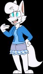 2017 3_toes 4_fingers alpha_channel anthro arctic_fox barefoot biped black_nose blue_bottomwear blue_clothing blue_eyes blue_jacket blue_shirt blue_skirt blue_topwear bottomwear button_skirt canid canine cheek_tuft chokovit_(artist) clothed clothed_anthro clothed_female clothing colored denim denim_bottomwear denim_clothing denim_skirt digital_drawing_(artwork) digital_media_(artwork) ears_up eyebrow_through_hair eyebrows eyelashes facial_tuft fangs feet female female_anthro fingers fluffy fluffy_tail fox fox_tail front_view full-length_portrait fur glistening glistening_eyes glistening_tongue hair hand_on_hip hi_res jacket lace mammal no_pupils open_clothing open_jacket open_mouth open_smile open_topwear pink_inner_ear pink_tongue portrait prick_ears raised_eyebrow shirt simple_background skirt smile solo standing tail teeth toes tongue topwear translucent translucent_hair transparent_background true_fox tuft vanessa_severin white_body white_ears white_hair white_tail