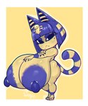 Rating: q
ID: 5547182
Date: 2025-05-03 21:23:41 -0400
Status: active
Score: 20
5:6 absurd_res animal_crossing ankha_(animal_crossing) anthro areola big_areola big_breasts big_nipples blue_hair breasts breasts_bigger_than_head dark_eyes eyebrows felid feline female fur hair hi_res huge_areola huge_breasts huge_nipples hyper hyper_breasts hyper_nipples leofel_barraund looking_at_viewer mammal mole_under_eye nintendo nipple_piercing nipples piercing short_stack solo tail thick_eyebrows yellow_body yellow_fur post #5547182