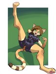 2024 4_toes 5_fingers abdominal_bulge absurd_res after_sex ahegao anthro barefoot biped black_claws bodily_fluids border breasts brown_hair camel_toe claws clothing colored_cum cum cum_in_ass cum_inside digital_drawing_(artwork) digital_media_(artwork) digitigrade dipstick_ears domestic_cat drooling ear_markings feet felid feline felis female finger_claws fingers forced_in_fabric fur genital_fluids green_background green_eyes hair helia_peppercats hi_res long_tail looking_at_viewer looking_pleasured lying mammal markings multicolored_body multicolored_ears multicolored_fur multicolored_tail napalm_express on_back open_mouth orange_body orange_cum orange_ears orange_fur pawpads pupils raised_leg ring_(marking) ringed_tail saliva simple_background skinsuit slit_pupils solo striped_markings striped_tail stripes tail tail_markings tight_clothing toe_claws toes unusual_bodily_fluids unusual_cum unusual_genital_fluids white_border white_inner_ear