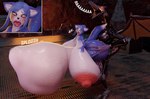 3d_(artwork) abdominal_bulge ahegao anthro balls big_balls big_breasts big_butt big_penis bodily_fluids breasts butt butt_grab canid canine cum cum_ballooning cum_inflation cum_inside digital_media_(artwork) duo female fox genital_fluids genitals hand_on_butt hi_res huge_balls huge_breasts huge_butt huge_penis hyper hyper_balls hyper_breasts hyper_genitalia hyper_penis impregnation inflation krystal_(star_fox) lips living_condom looking_pleasured male male/female mammal metroid nintendo nipple_dip nipples orgasm penis reptile ridley scalie star_fox tiger_jhobs vein veiny_balls veiny_breasts