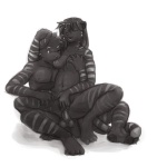 1:1 anthro anthro_on_anthro balls bite breast_bite breast_grab breast_play breast_suck breasts brother_(lore) brother_and_sister_(lore) chest_tuft crouching duo erection eyes_closed felid female female_penetrated fingering fur genitals greyscale hair hand_on_breast incest_(lore) intraspecies looking_pleasured male male/female male_penetrating male_penetrating_female mammal masturbation melanistic mishakun monochrome multi_tail navel nude one_eye_closed open_mouth pantherine penetration penile penile_penetration penis penis_in_pussy pussy ravenclaw_(siblings) reece_ravenclaw rhianna_ravenclaw romantic romantic_couple sex short_hair sibling_(lore) simple_background sister_(lore) spread_legs spreading stripes sucking tail tiger tuft twincest_(lore) twins_(lore) vaginal vaginal_masturbation vaginal_penetration white_background