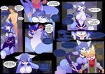 Rating: e
ID: 4192724
Date: 2023-07-25 15:46:01 -0400
Status: active
Score: 238
anthro big_breasts blue_body blue_fur blue_hair blush body_control breast_squish breasts butt butt_grab canid canine clothed clothing comic duo english_text female forced forced_transformation fox fox_mccloud fur gender_transformation genitals hair hand_on_butt hi_res human_to_anthro krystal_(star_fox) male mammal mind_alteration mtf_transformation mxl nintendo nude solo species_transformation speech_bubble squish star_fox suit_transformation text transformation vulva white_body white_fur post #4192724