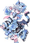 Rating: s
ID: 5596116
Date: 2025-05-24 21:49:30 -0400
Status: active
Score: 11
5_fingers absurd_res animal_humanoid biped cat_humanoid clothed clothing crossdressing ear_piercing ear_ring felid felid_humanoid feline feline_humanoid fingers hair hi_res human_and_animal_ears humanoid inner_ear_fluff male mammal mammal_humanoid multi_ear piercing ring_piercing roller_skates solo tail tailed_humanoid tuft young young_male zaku6584 post #5596116