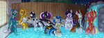 anthro bath bathhouse black_body black_fur black_hair blonde_hair breasts butt cleavage clothed clothing equid equine eyeshadow female fur green_body green_fur group hair hasbro hi_res horn horse makeup mammal my_little_pony mythological_creature mythological_equine mythology night nude partially_submerged purple_body purple_fur purple_hair red_body red_fur sandy_rivers scarlet_rose seabreeze_(oc) tan_body tan_fur terdburgler towel unicorn vexin_(zebra) white_body white_fur yellow_body yellow_eyes yellow_fur