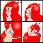 animaniacs anthro areola asking asking_where balloon balloon_fetish balloon_support breasts butt comic creaking dialogue different_sound_effects english_text female genitals greeting heart_after_text heart_symbol hi_res inflatable inflatable_ride inflatable_support mammal minerva_mink mink motion_lines mustelid musteline navel nipples nude on_balloon onomatopoeia pixelated_heart pussy question solo sound_effects speech_bubble squeaking text text_with_heart toddrogue69 true_musteline warner_brothers