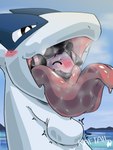 Rating: q
ID: 4785264
Date: 2024-05-15 17:43:49 -0400
Status: active
Score: 135
2024 3:4 absurd_res almost_fully_inside ambiguous_gender artist_name big_tongue black_body black_ears black_eyes black_fur black_wool blush blush_lines bodily_fluids cel_shading cloud compression_artifacts cute_fangs day digital_drawing_(artwork) digital_media_(artwork) duo english_description fangs feet_first flaaffy flesh_fang fur generation_2_pokemon glistening glistening_tongue head_in_mouth headshot_portrait hi_res in_mouth in_throat larger_ambiguous larger_pred legendary_pokemon lugia motion_lines multicolored_ears neck_bulge nintendo open_mouth open_smile oral_head_gulp oral_vore outside partially_inside pink_body pink_ears pink_face pink_skin pokemon pokemon_(species) portrait pupils raf_(raftail) raftail ringed_ears saliva saliva_covered saliva_on_face saliva_on_tongue shaded size_difference sky smaller_ambiguous smile soft_vore striped_ears teeth text tongue tongue_out two_tone_ears vore water watermark white_pupils willing_prey wool_(fur) wool_hair post #4785264