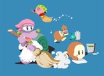 Rating: s
ID: 5227993
Date: 2024-12-07 06:05:38 -0500
Status: active
Score: 2
alien ambiguous_gender anthro blue_background book broom cleaning cleaning_floor cleaning_kirby cleaning_tool clothing escargoon facial_hair flying_broom gastropod goatee green_shell hat headgear headwear kirby kirby:_right_back_at_ya! kirby_(series) kouhakugohan male mature_anthro mature_male mollusk nintendo orange_body pink_body purple_body sculpture shell simple_background snail statue trash_can trashbag waddle_dee waddling_head post #5227993